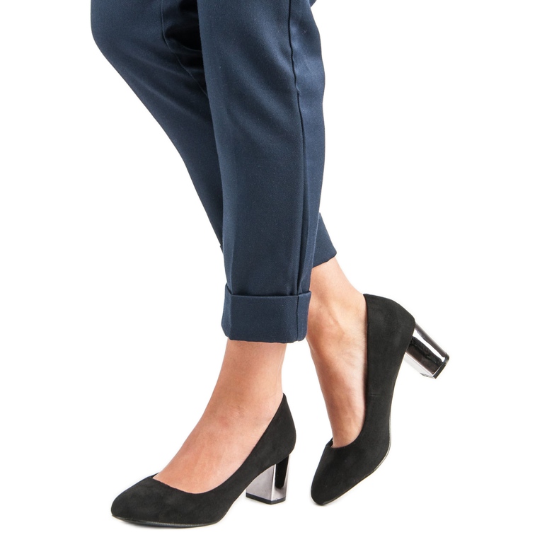 Elegantne pumpe crna 2