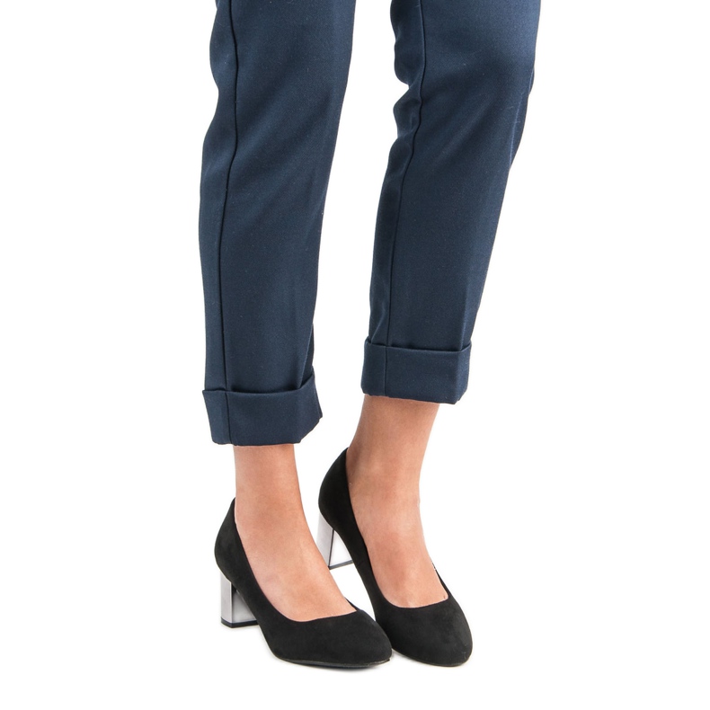 Elegantne pumpe crno 1