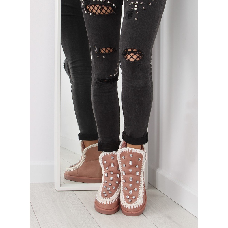 Ružičaste gležnjače ružičaste DD62P Pink ružičasta 2