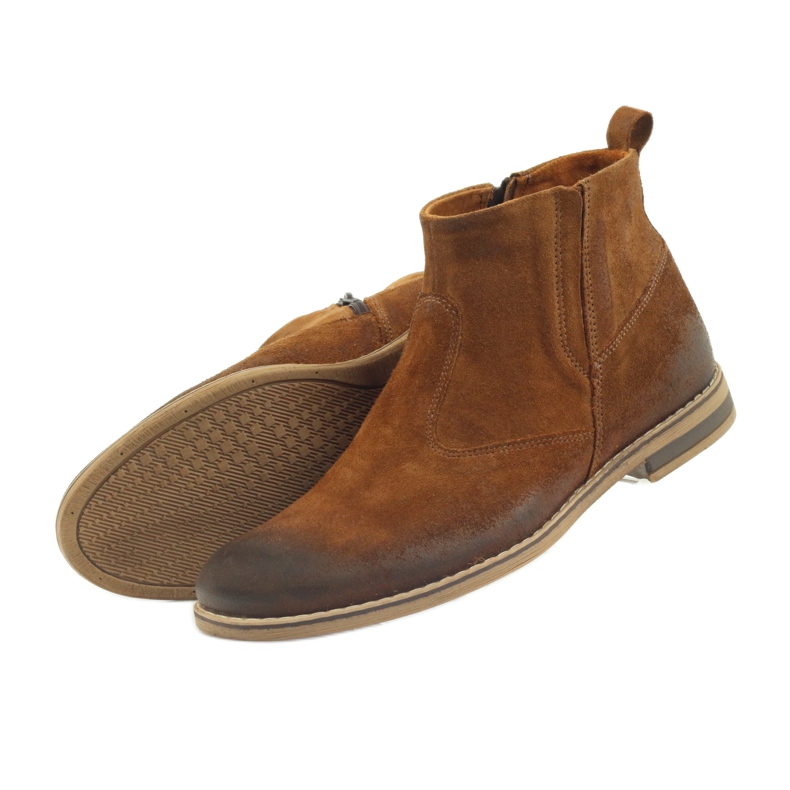 Riko muške čizme Jodhpur čizme 859 crvene raznobojna 5