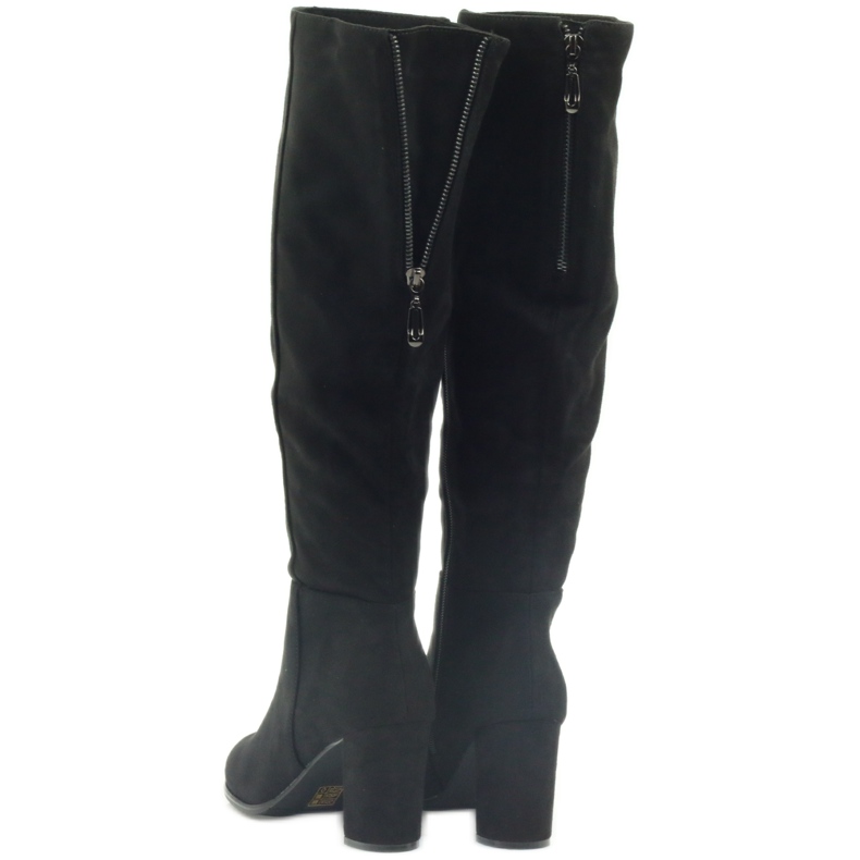 Čizme na post Sergio leone crne crno 3