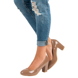 Khaki pumpe zelena 1