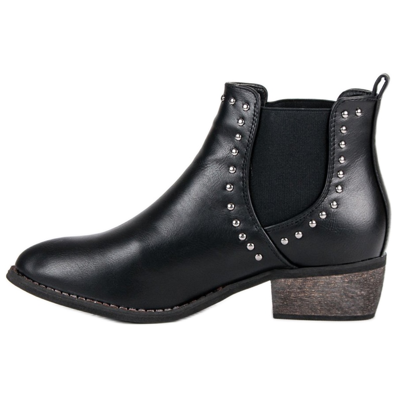 Sweet Shoes Crne ležerne čizme Chelsea crna 1