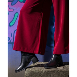 Seastar Elegantne crne čizme crno 1