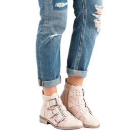 Sweet Shoes Svijetlo ružičaste čizme crna ružičasta 1