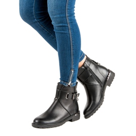 Groto Gogo Udobne radničke čizme crna 1