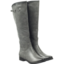 M.Daszyński Čizme Policajci Daszyński SA131 siva 3