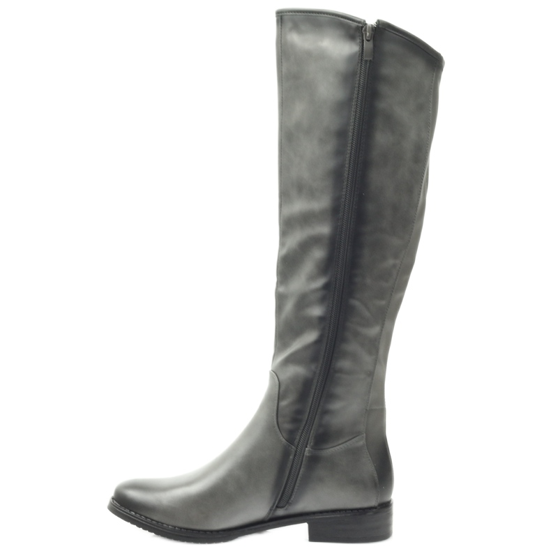 M.Daszyński Čizme Policajci Daszyński SA131 siva 2