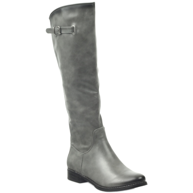 M.Daszyński Čizme Policajci Daszyński SA131 siva 1