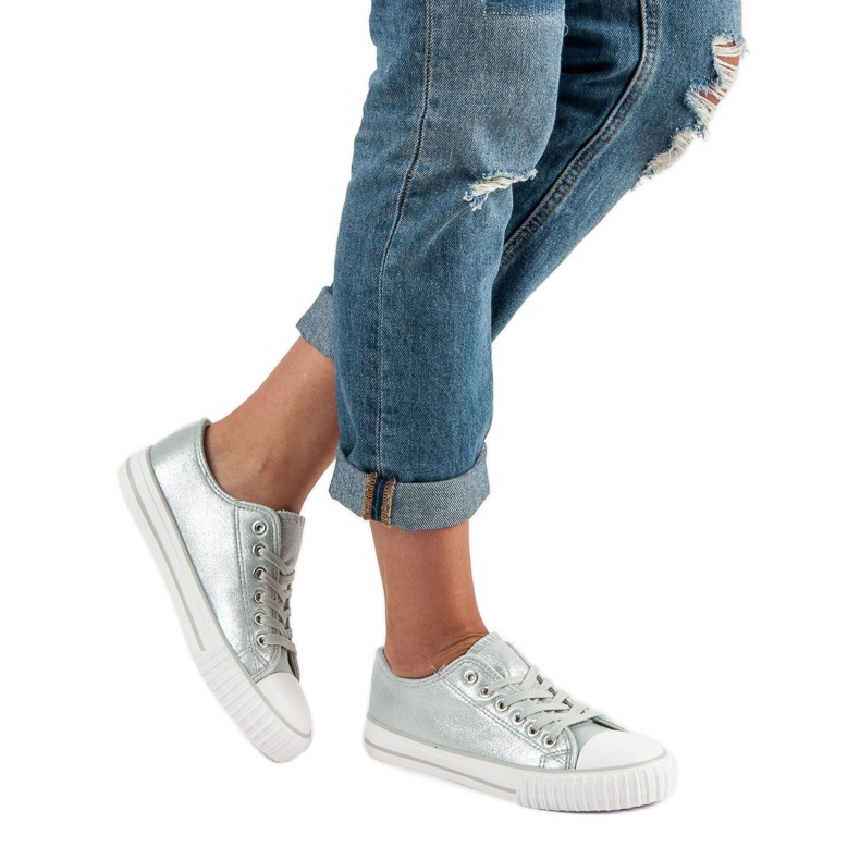 Srebrne tenisice siva 1