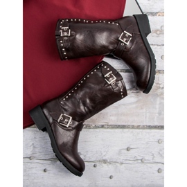 SDS Visoke radne čizme smeđa 2