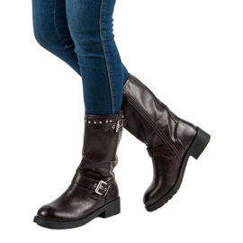 SDS Visoke radne čizme smeđa 1