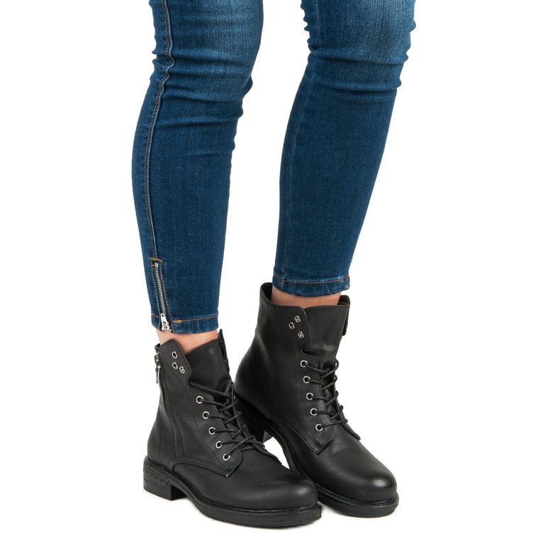 Bestelle Rok radarske čizme crna 1