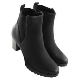 Crne visoke potpetice 6697 Crna 2