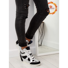 Crne izolirane tenisice 2355 CRNO / BIJELE siva 1