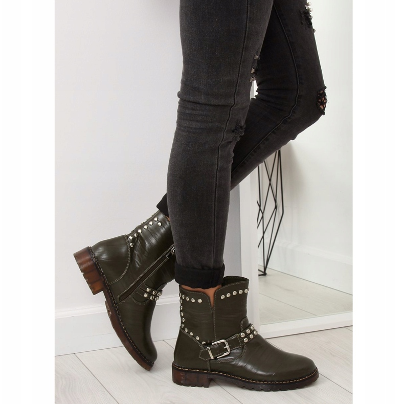 Zelene vojne čizme A-30 Zelene zelena 1