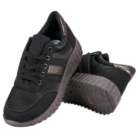 Kylie Crne modne tenisice crna 2