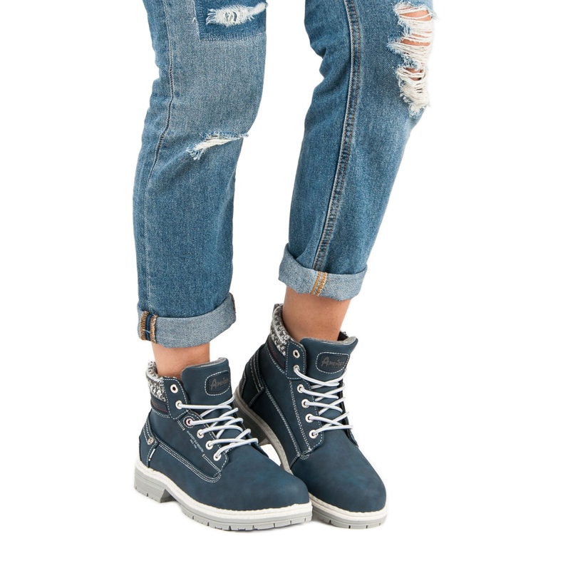 American Club Ženske američke zamke plava 2