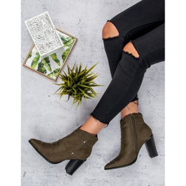 Kylie Čizme od haki antilopa višebojan zelena 1