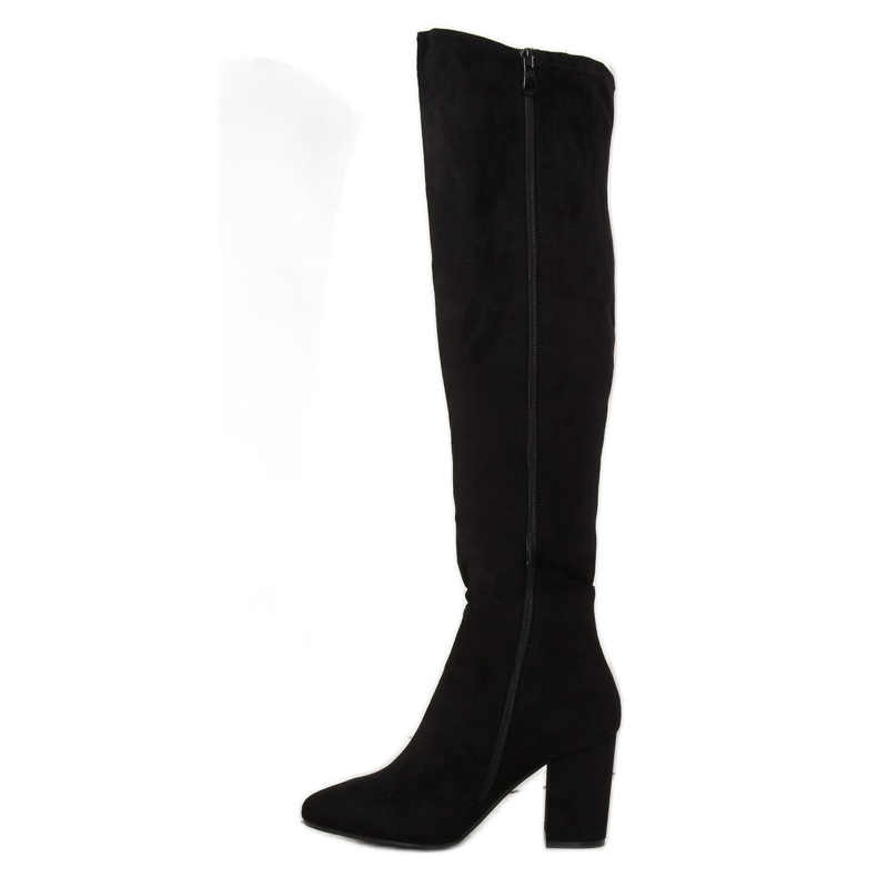 Crne čizme s visokim potpeticama BH133-HB crne crna 2