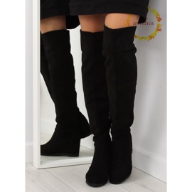 Crne čizme na klin 0-68 crne crno 1
