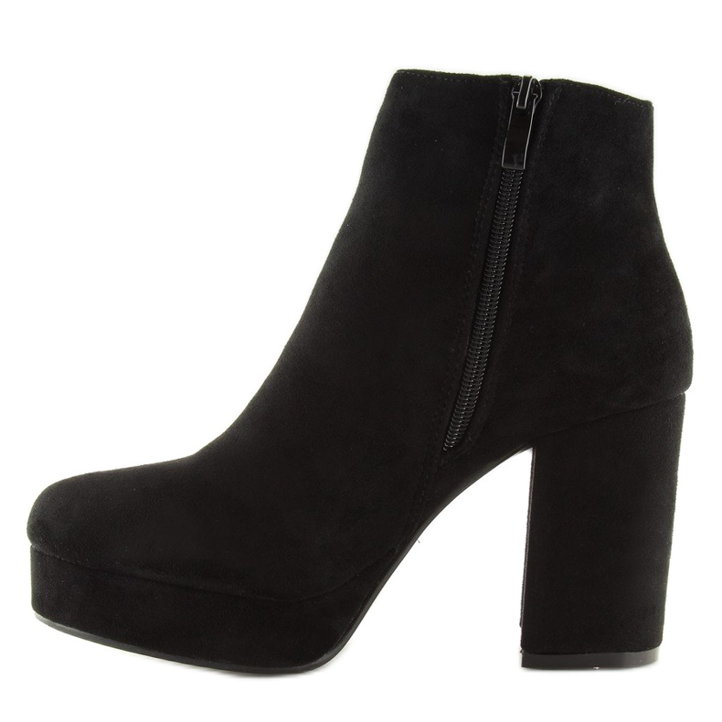 Crne YQ208 Crne čizme na platformu crno 2