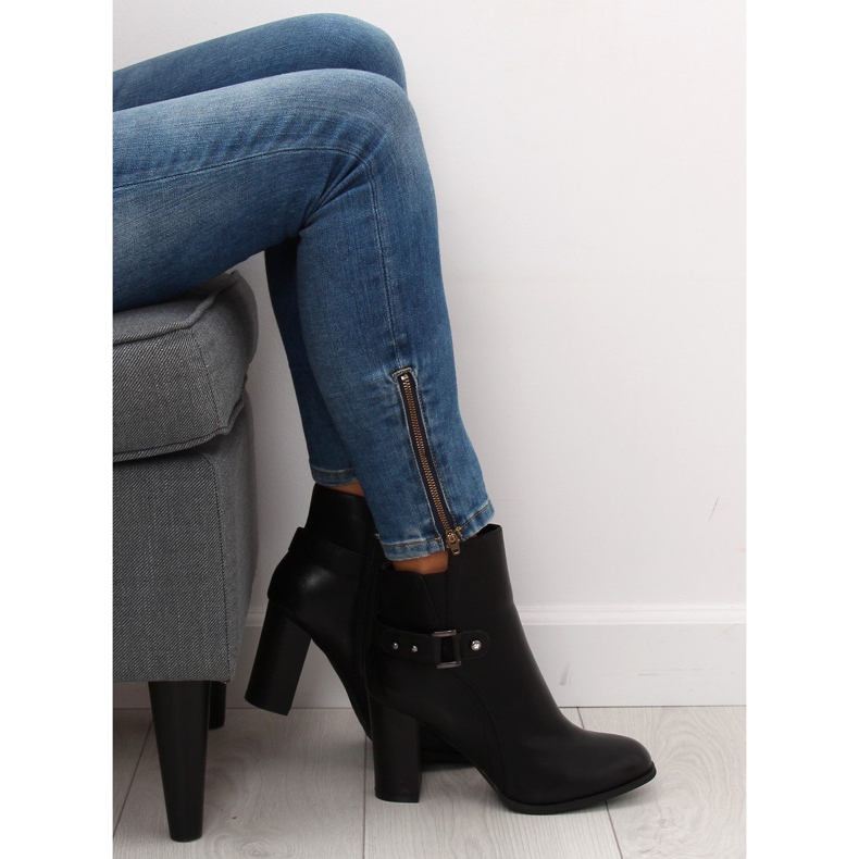 Crne štikle 3974 Crne crna 1