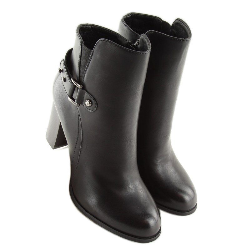 Crne štikle 3974 Crne crna 2