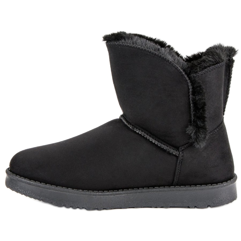 Kylie Suede Mukluki crno 1