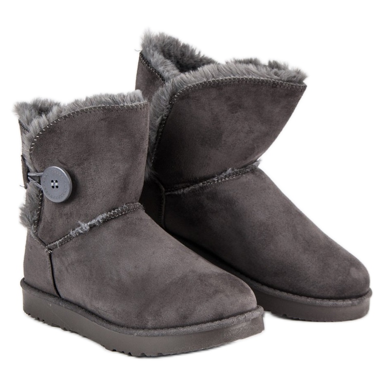 Kylie Suede Mukluki siva 1