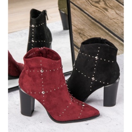 Kylie Crne čizme od antilopa crna 1