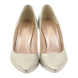 Espinto metalne pumpe na peti Złote 456/72 zlatni 3