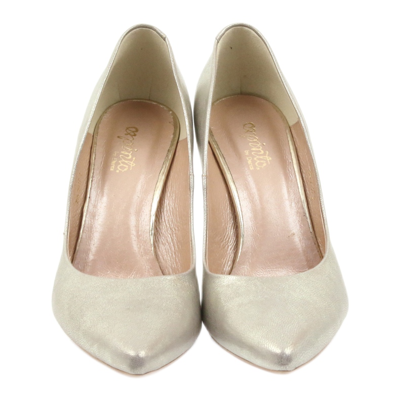 Espinto metalne pumpe na peti Złote 456/72 zlatna 3