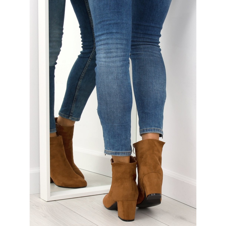 Camel 3126 Camel čizme s visokim potpeticama smeđa raznobojna 1