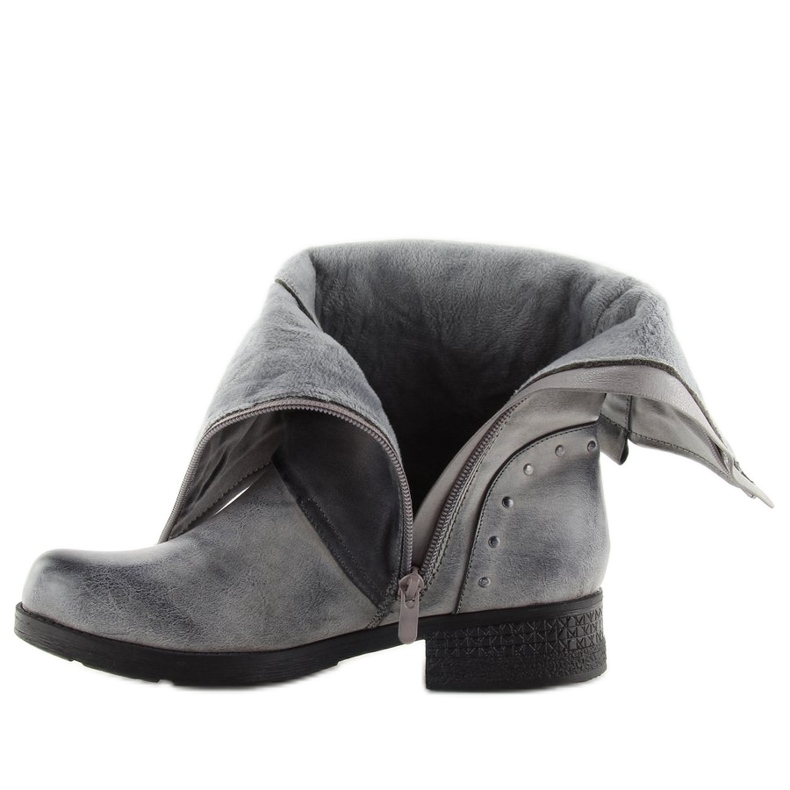 Sive vojne čizme GD-ZN78 Siva 2