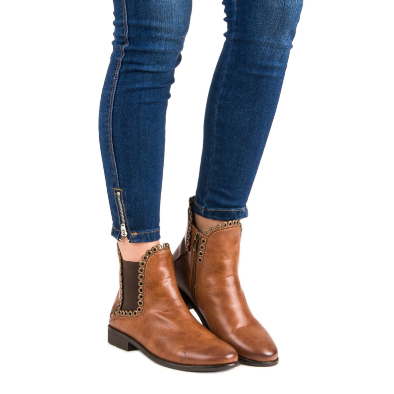 Filippo Ležerne čizme Chelsea smeđa 1