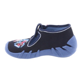 Befado dječje cipele 110P305 papuče plava crvena mornarsko plava 2