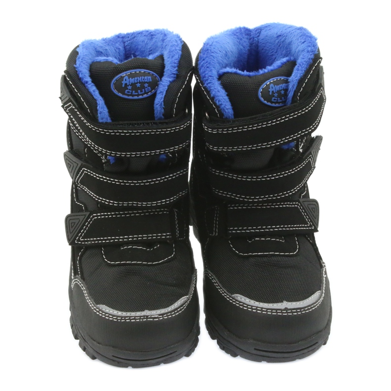 American Club Čizme s membranom američke 0926 crne crno plava 3