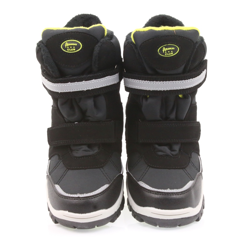 American Club Čizme s opnom American 1813 crne crna zelena 3