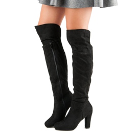 Čizme od antilopa na postu crno 1