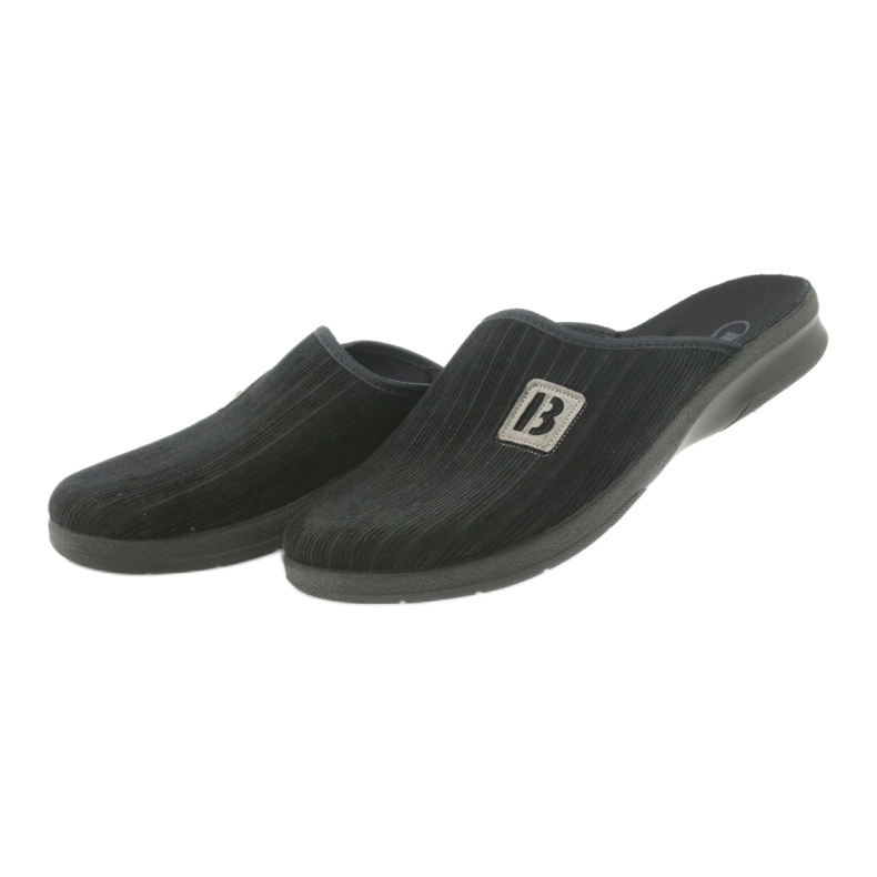 Befado muške cipele papuče 548m015 crne papuče crna 4