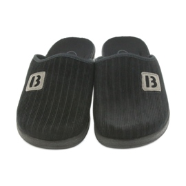 Befado muške cipele papuče 548m015 crne papuče crno 3