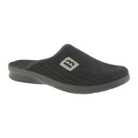 Befado muške cipele papuče 548m015 crne papuče crna 1