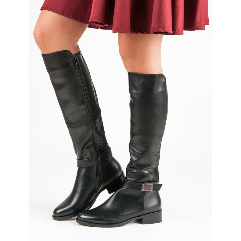 Crne čizme VINCEZA crno 2
