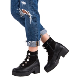 Queen Vivi Čipkani radnici crno 2