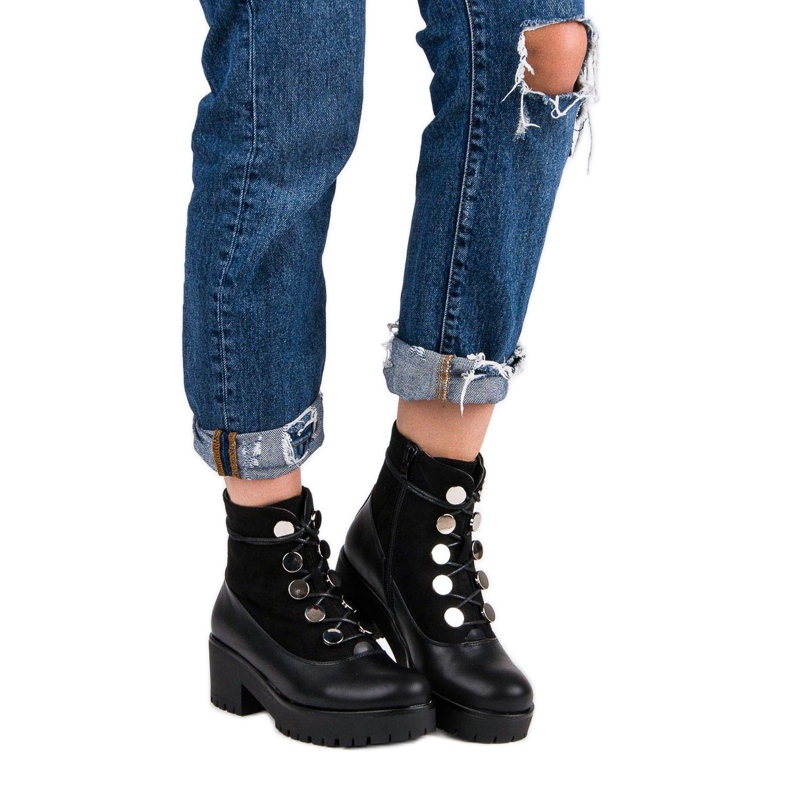 Queen Vivi Čipkani radnici crna 1