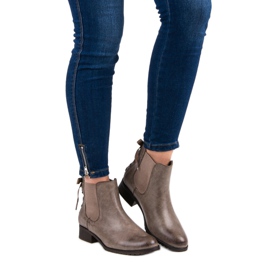 Kayla Čizme Chelsea smeđa višebojan 1