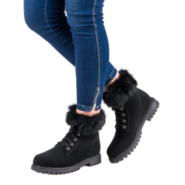 Nio Nio Crni hvatači s krznom crna 2