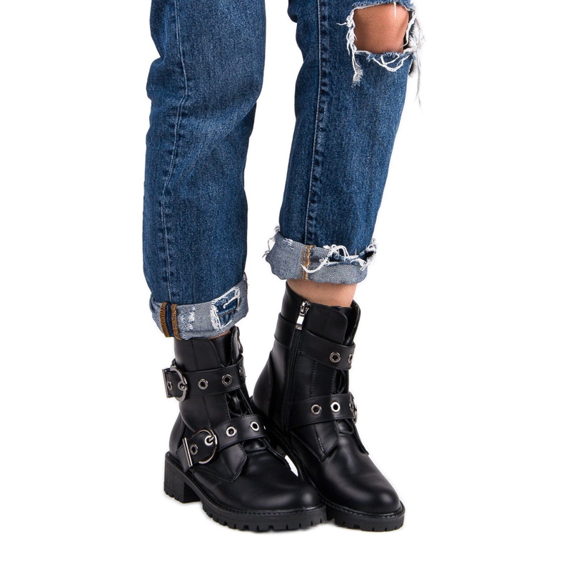 Sweet Shoes Crni radnici crna 1