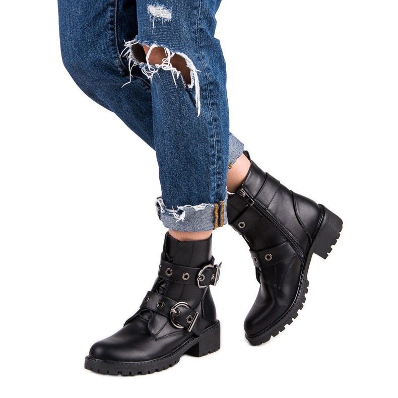 Sweet Shoes Crni radnici crno 2